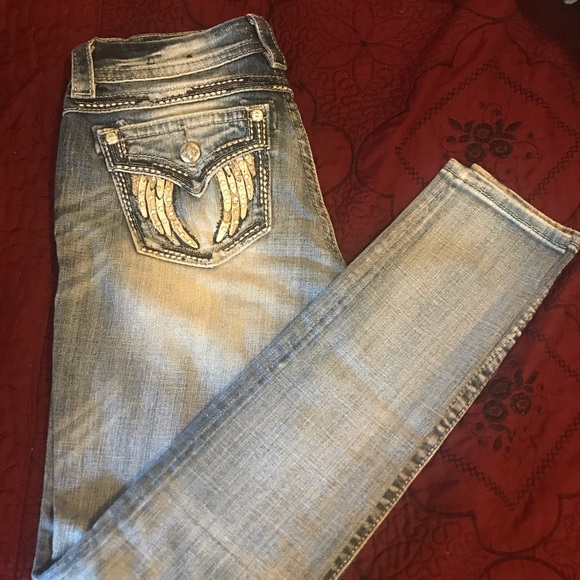 Miss Me Lightly Distressed Skinny jeans 💗 - Picture 5 of 5